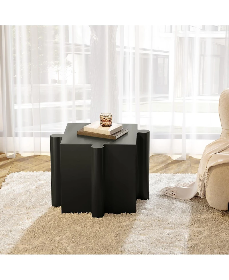 Streamdale Furniture Modular Outdoor Side Table with Puzzle Design