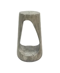 Streamdale Furniture Outdoor Side Table, Hollow Design End Decorative Accent Table