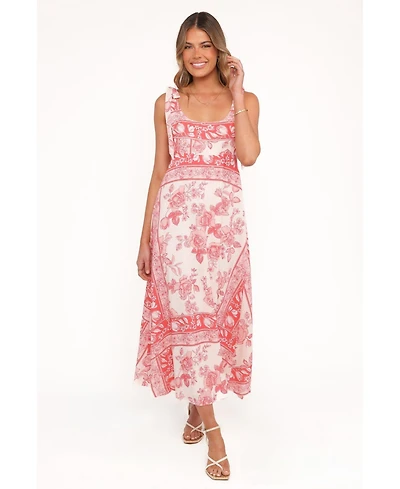 Petal and Pup Women's Valara Tie Shoulder Maxi Dress