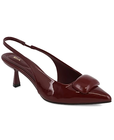 Mia Women's Nena Slingback Pointed Toe Pumps