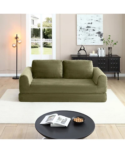 Streamdale Furniture 2-in-1 Folding Convertible Sofa Bed