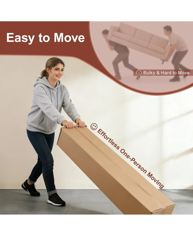 Streamdale Furniture 2-Seater Tufted Sofa, Soft Velvet, No Assembly