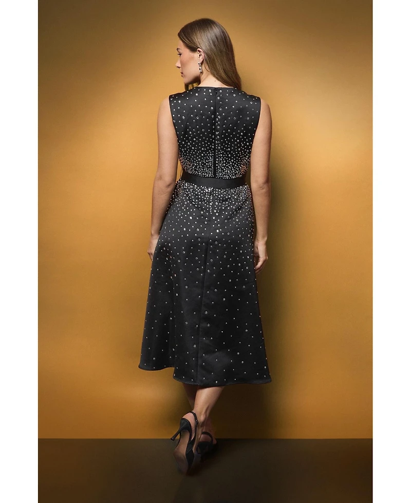 Coast Women's Hotfix Diamante Midi Dress