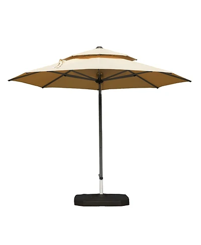 Mondawe Round Cantilever Umbrella with Center Pole