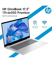 Hp OmniBook 7 17.3" Traditional Laptop Intel Core Ultra 7 32GB Ram Intel Arc 140V 1TB Ssd Storage Windows 11 Home 60Hz