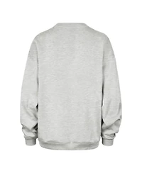 '47 Brand Women's Gray Indiana Hoosiers Icon Fleece Sweatshirt