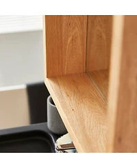 Tikamoon Easy Oak Wood Mirror