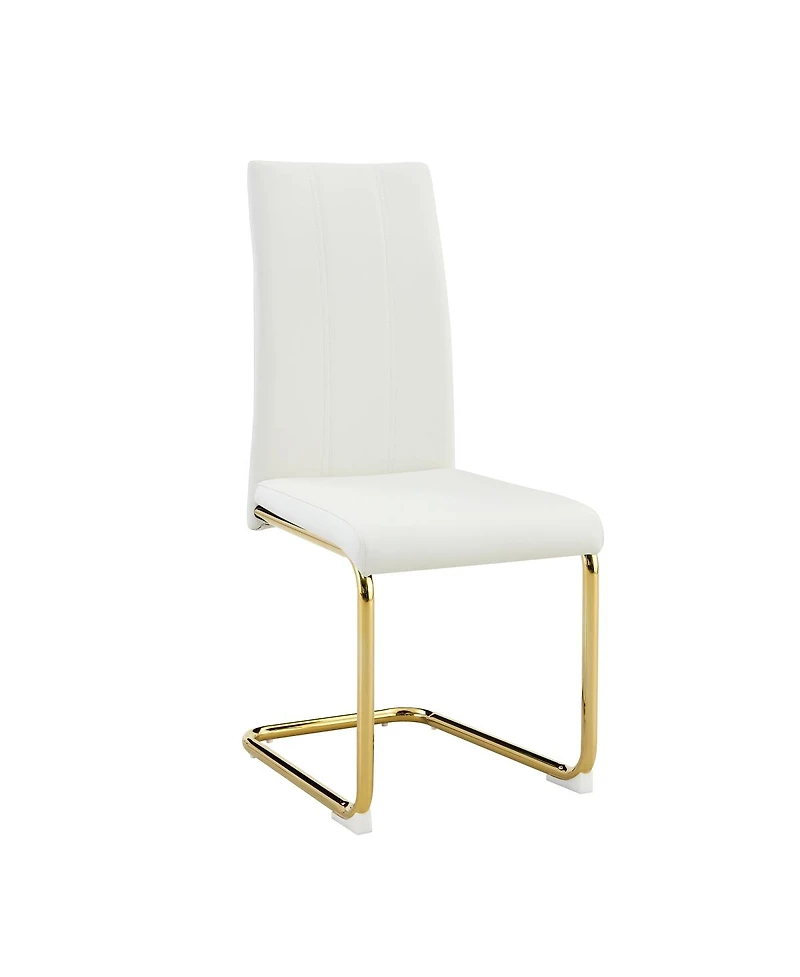 Streamdale Furniture 4-Pack Pu Upholstered Dining Chairs