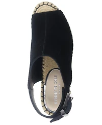 Kenneth Cole New York Women's Olivia Espadrille Peep-Toe Wedges