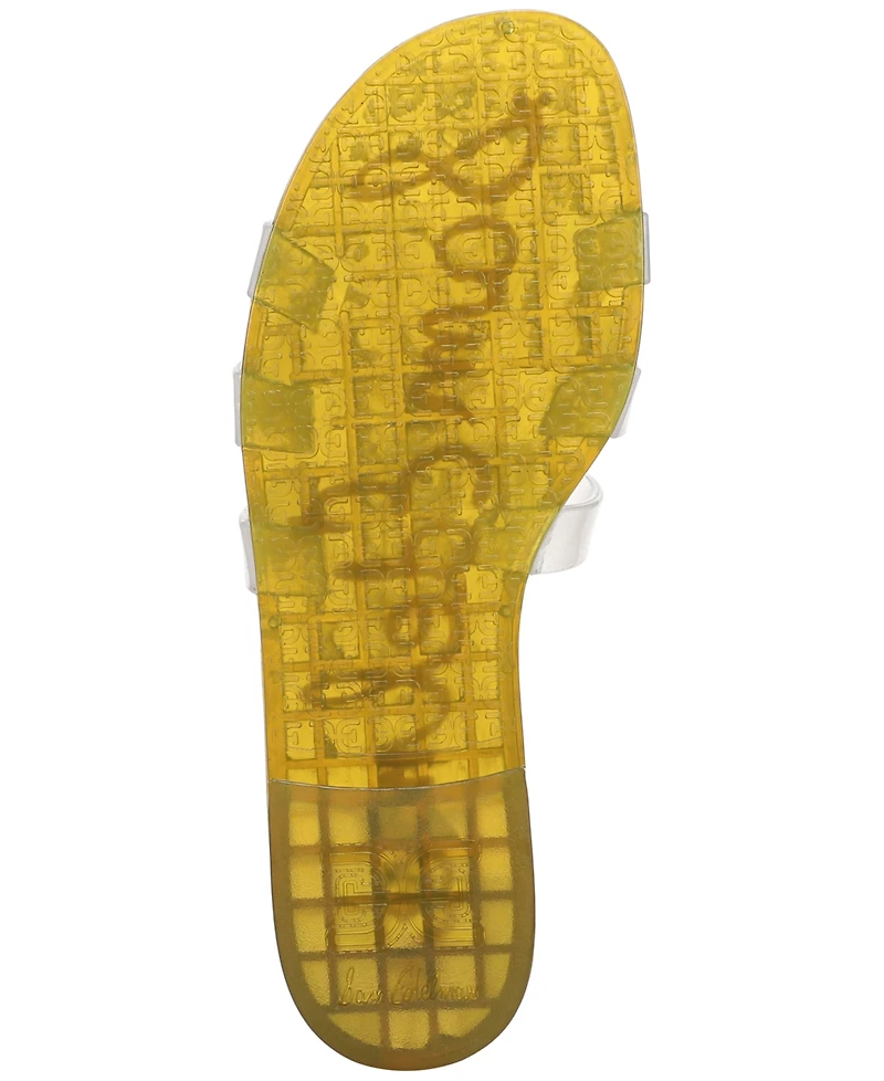 Sam Edelman Women's Bay Jelly Slide Flat Sandals