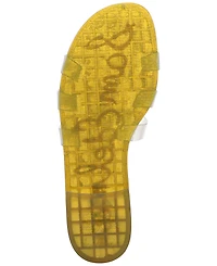 Sam Edelman Women's Bay Jelly Slide Flat Sandals