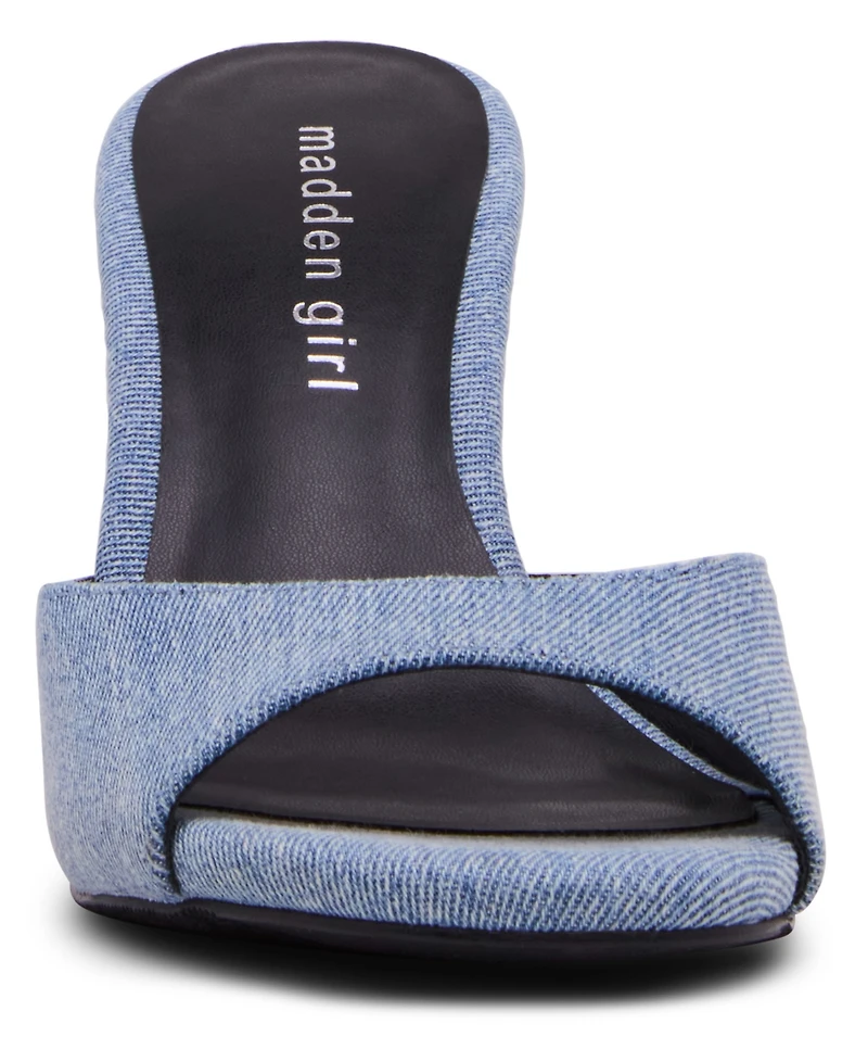Madden Girl Women's Gibson High-Heel Slip-On Sandals