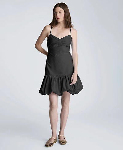 Kenneth Cole Women's Sweetheart Bubble Flounce Mini Dress