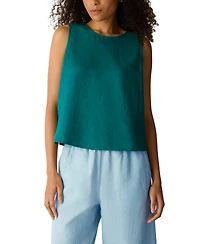 Eileen Fisher Women's Round Neck Shell Top