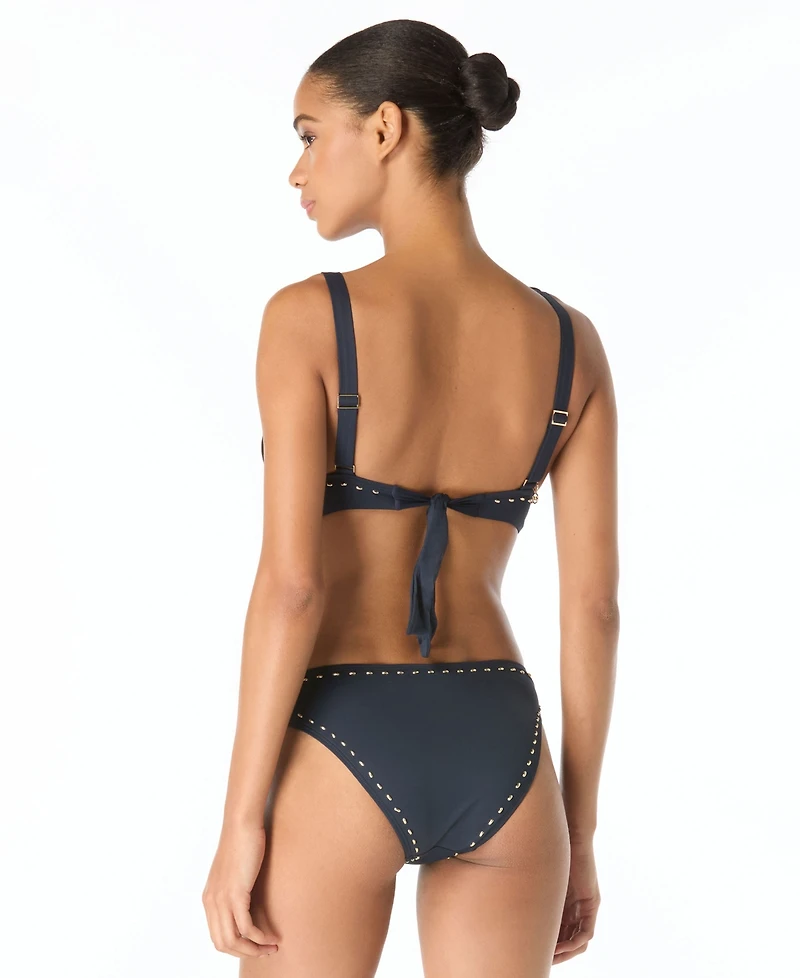 Michael Kors Women's V-Neck Bikini Top