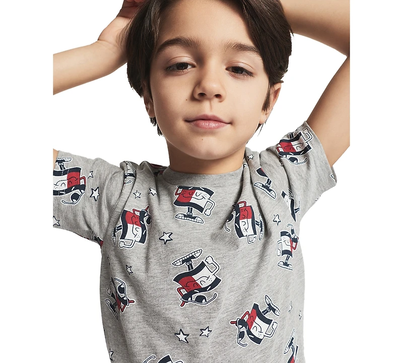 Tommy Hilfiger Boys' 2T-7 Short-Sleeve Graphic T-Shirt