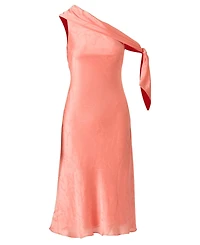 Woven Jacquard Midi Dress