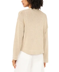 1.state Women's Tie-Front Long-Sleeve Cardigan