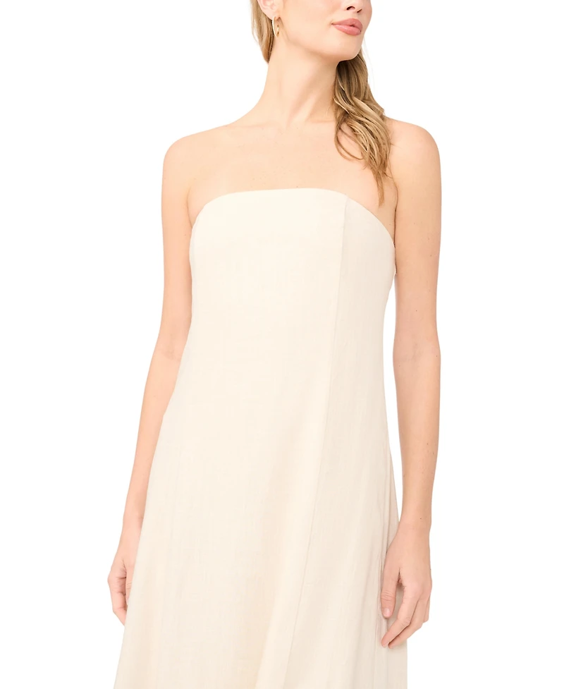 1.state Women's Strapless Midi Dress