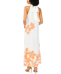 Vince Camuto Women's Halter High-Neck Maxi Dress