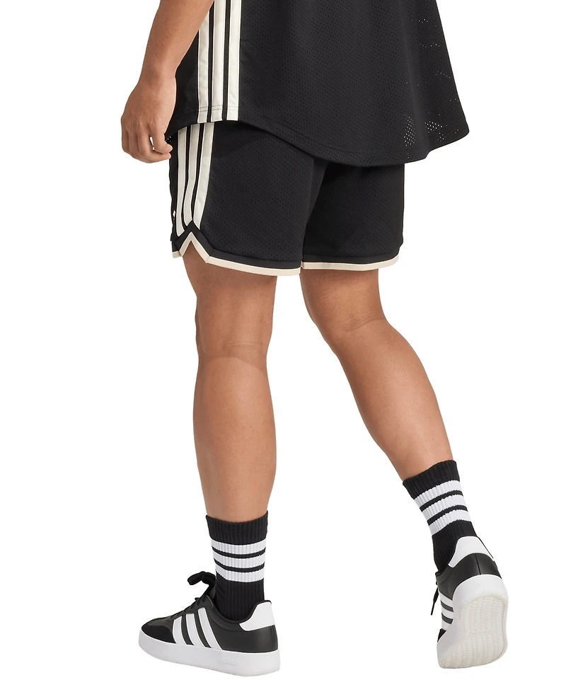 adidas Men's Stadium Mesh Basketball Shorts