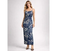 Sam Edelman Women's Floral Print Slip Dress