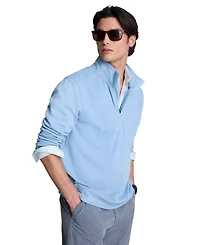 Kenneth Cole Men's Long-Sleeve Quarter Zip Sweater