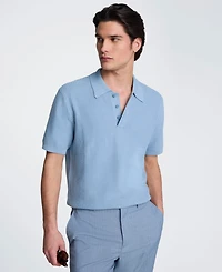 Kenneth Cole Men's Short-Sleeve Polo Sweater