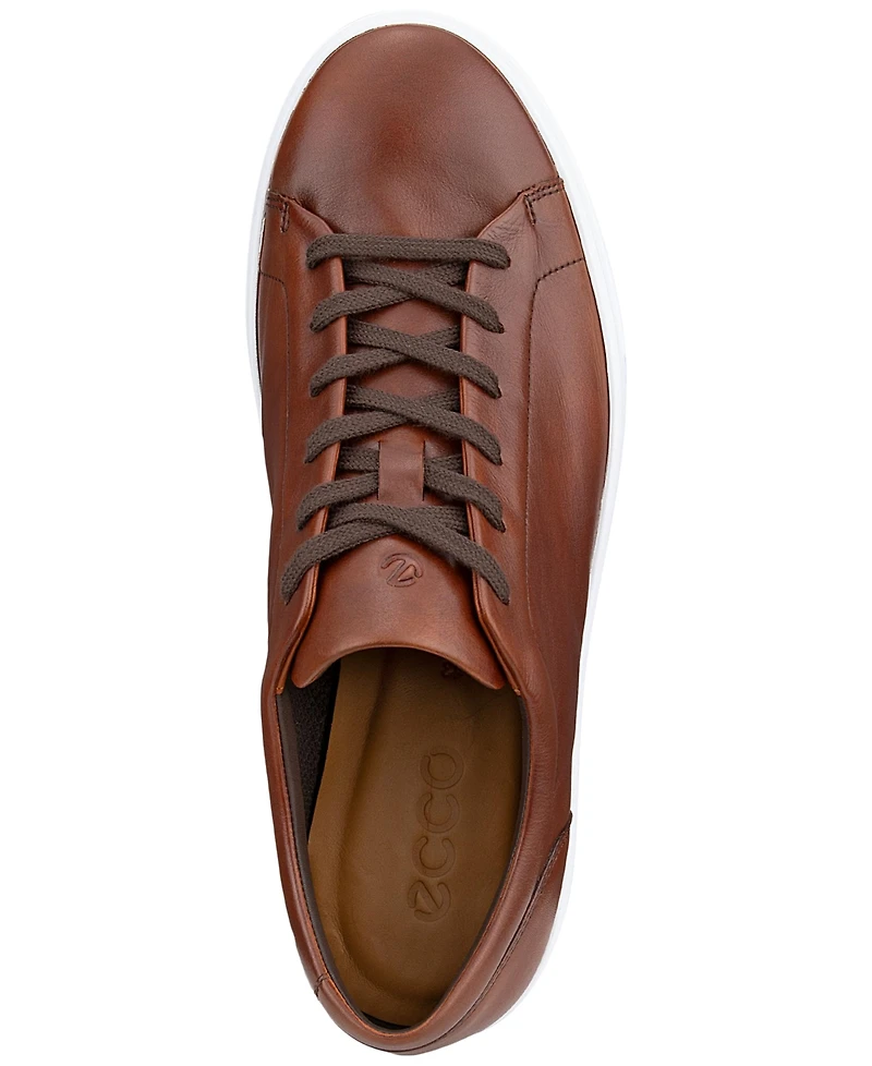 Ecco Men's Lace-Up Round Toe Sneakers