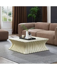 Streamdale Furniture Vintage Fiberglass Coffee Table - No Assembly Required