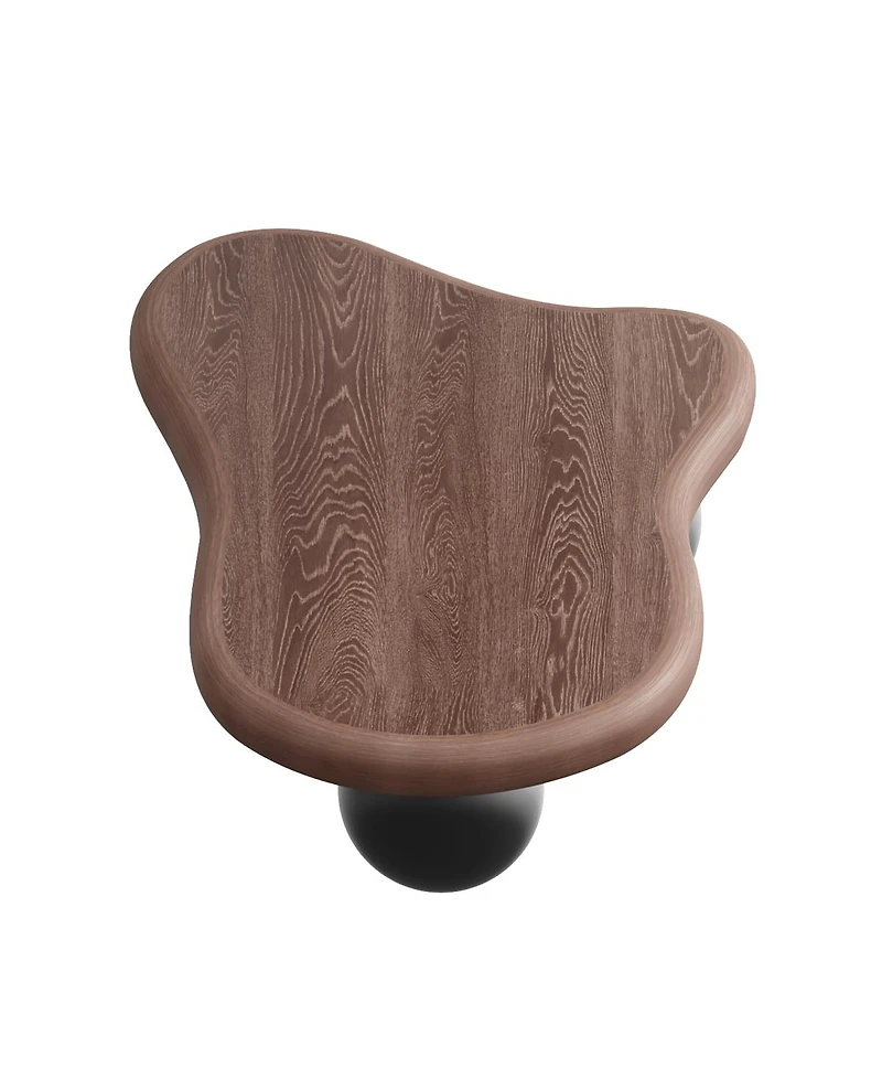 Streamdale Furniture 40" Cloud Coffee Table with 3 Ball Legs