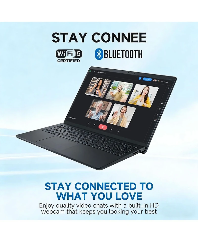 Dell Inspiron 3000 Series 15.6" Traditional Laptop Amd Ryzen 7 64GB Ram Amd Radeon Graphics 1TB Ssd Storage Windows 11 Pro 60Hz .