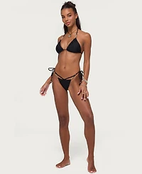 Edikted Women's Saphie Bead String Bikini Bottom