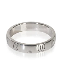 Pre-Owned Cartier White Gold Happy Birthday Band