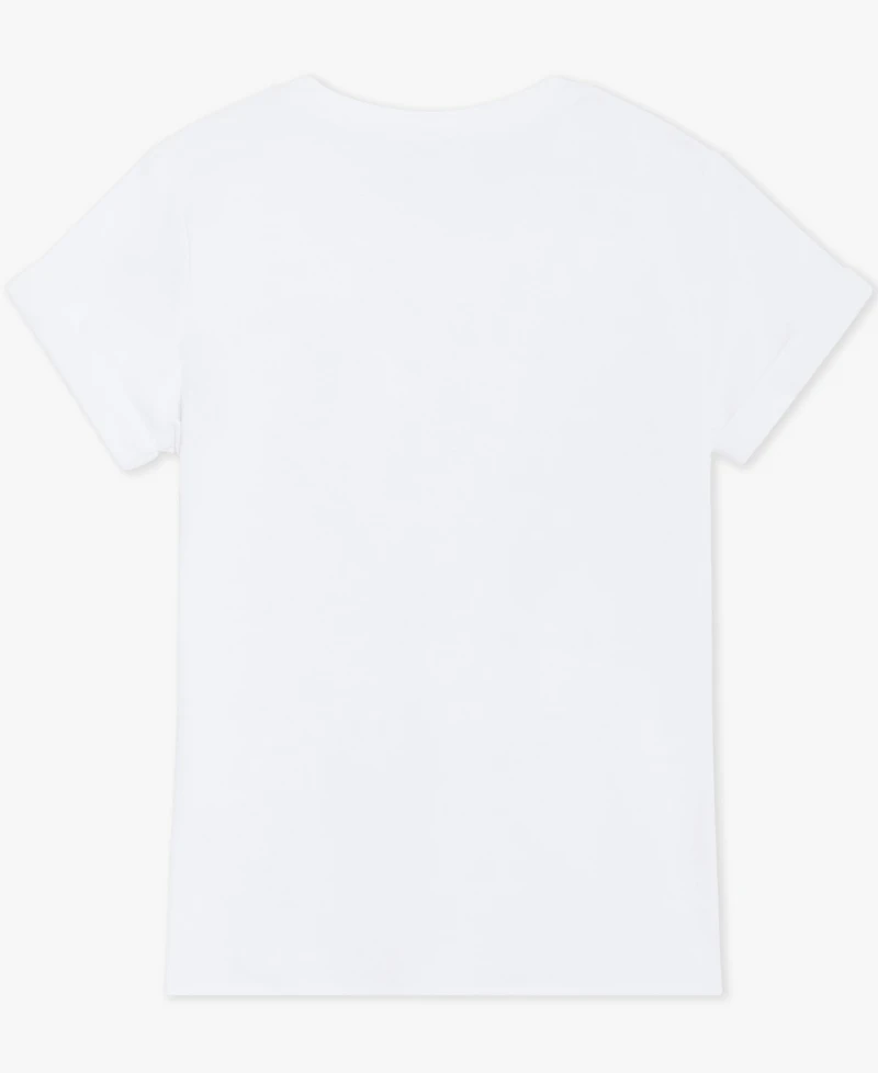 Champion Girls' 7-16 Tie-Front Crewneck T-Shirt