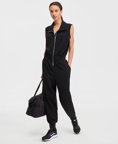 Id Ideology Women's Zip-Front Sleeveless Jumpsuit, Macy's Exclusive