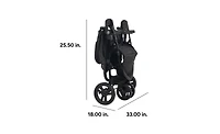 Baby Trend Kids Trend Venture 3-Wheel Stroller Travel System
