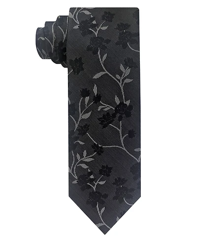 Van Heusen Men's Tonal Floral Slim Tie