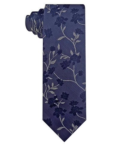 Van Heusen Men's Tonal Floral Slim Tie