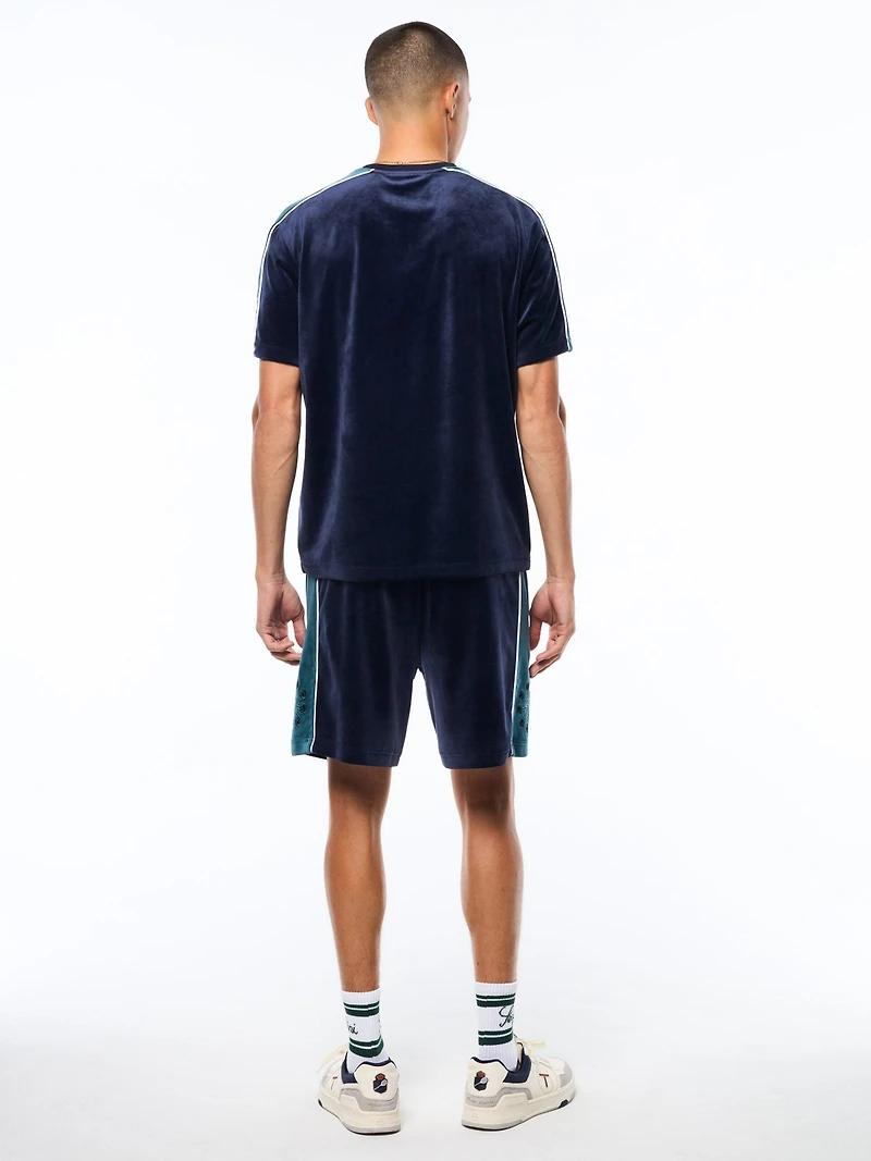 Sergio Tacchini Men's Cresta Velour Pocket T-shirt