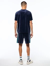 Sergio Tacchini Men's Cresta Velour Pocket T-shirt