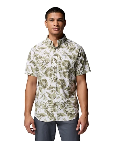 Columbia Men's Rapid Rivers Printed Short Sleeve Shirt