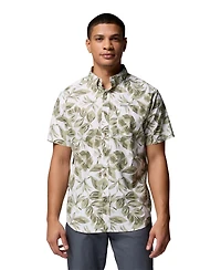 Columbia Men's Rapid Rivers Printed Short Sleeve Shirt