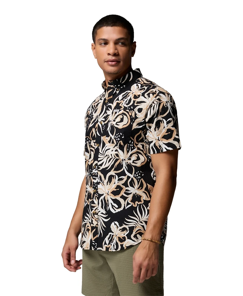 Columbia Men's Rapid Rivers Printed Short Sleeve Shirt