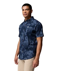 Columbia Men's Rapid Rivers Printed Short Sleeve Shirt