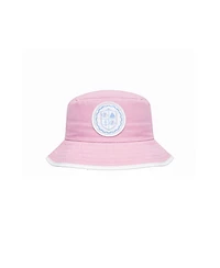Bits & Bows Girls Little/Big Coastal Crest Bucket Hat