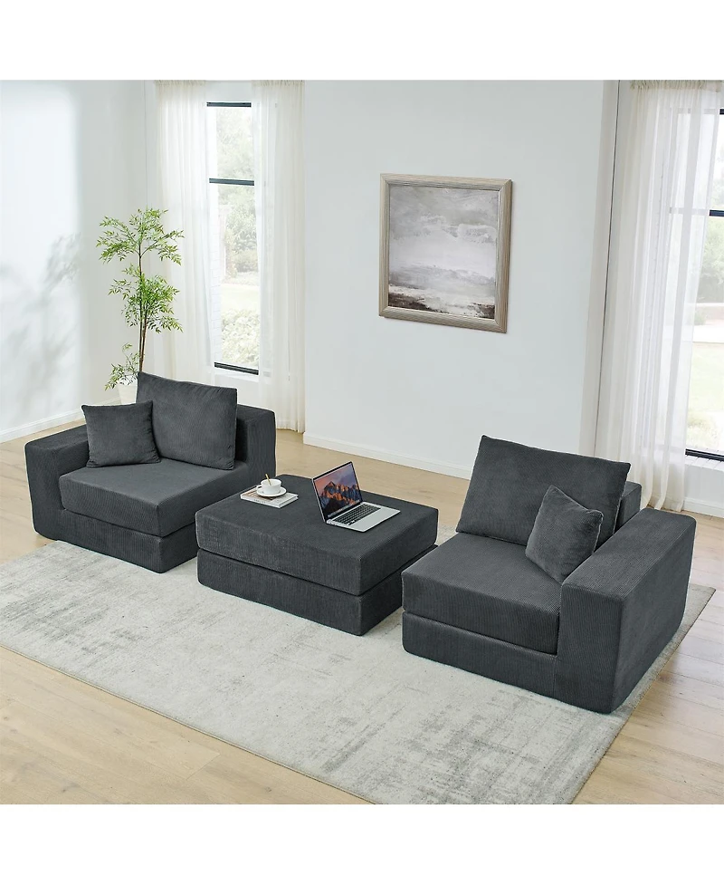 Streamdale Furniture Modular Cloud Sectional Couch