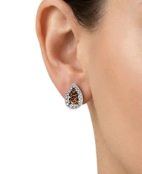 Le Vian Nude & Chocolate Diamond Earrings (39/50 ct. t.w.) in 14k Vanilla Gold