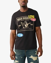 True Religion Men's Short-Sleeve Patch Logo T-Shirt