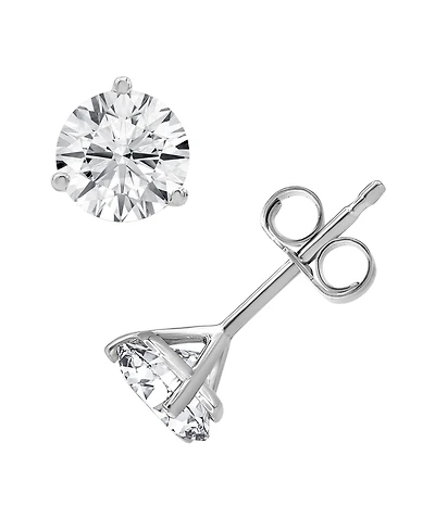 Macy's Lab Grown Diamond Stud Earrings (1 ct. t.w.) 14k White or Yellow Gold